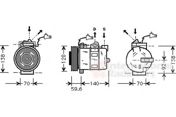 VAN WEZEL 4700K054