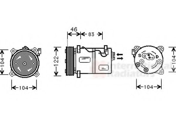 VAN WEZEL 5900K095