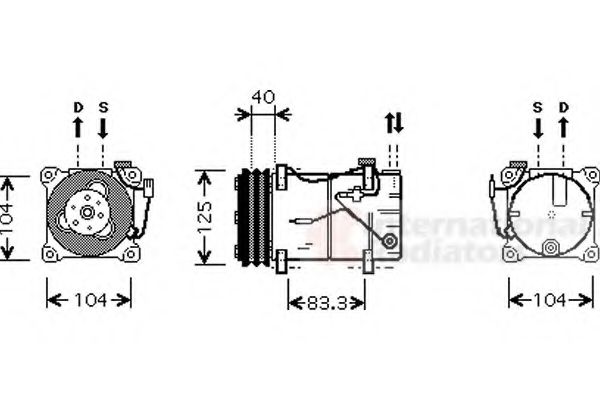 VAN WEZEL 5900K119