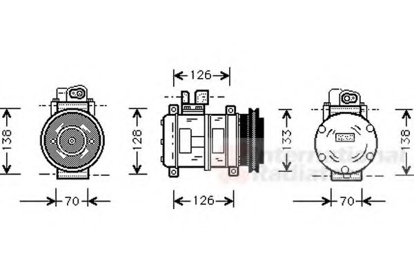 VAN WEZEL 7400K031