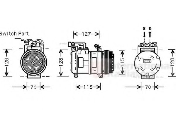 VAN WEZEL 7700K031