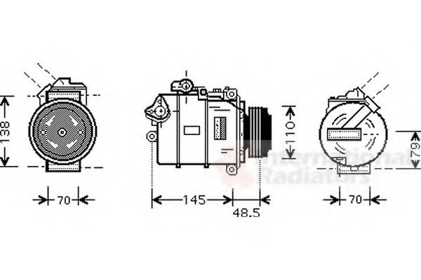 VAN WEZEL 0600K332