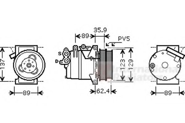 VAN WEZEL 1800K433