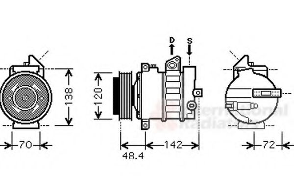 VAN WEZEL 3000K437