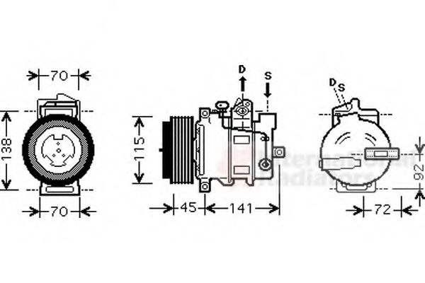 VAN WEZEL 3000K439