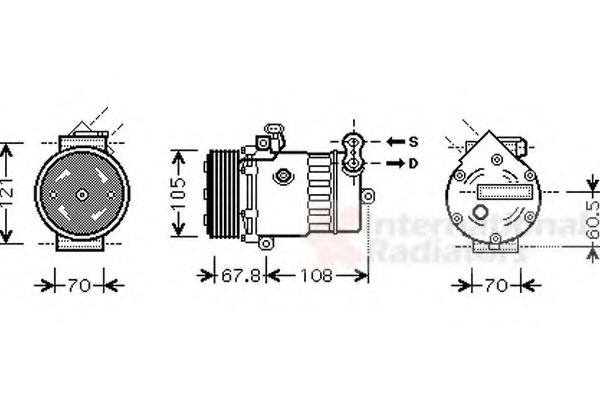 VAN WEZEL 3700K477