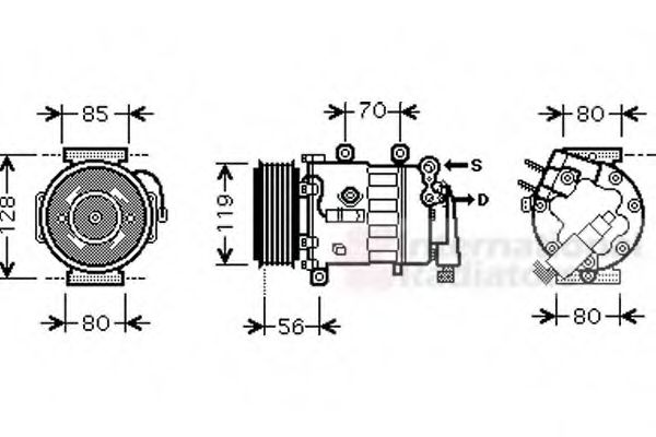 VAN WEZEL 4000K324