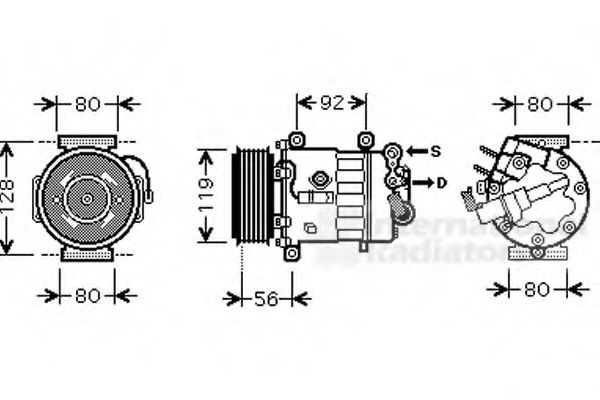 VAN WEZEL 4000K327