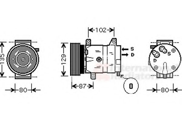 VAN WEZEL 4300K386