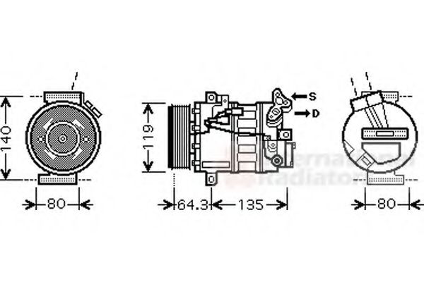 VAN WEZEL 4300K394