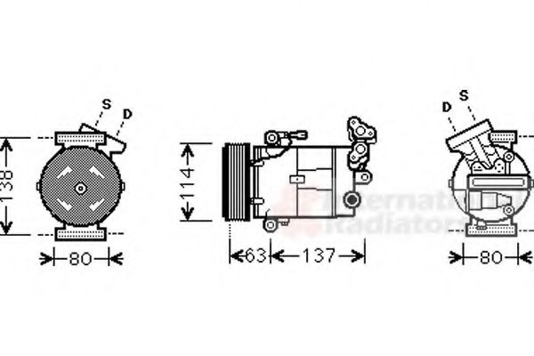 VAN WEZEL 4300K437