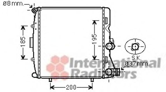 VAN WEZEL 74002054