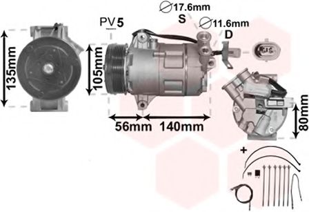 VAN WEZEL 3700K428