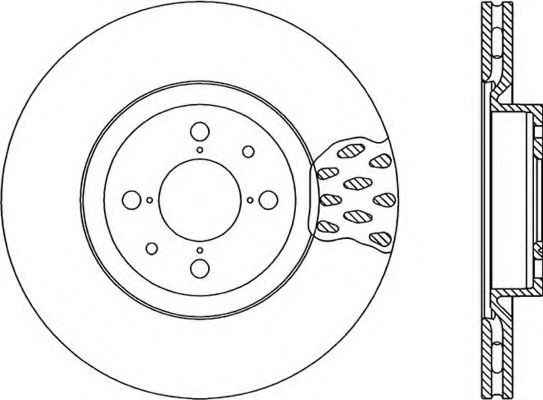 OPEN PARTS BDR1016.20