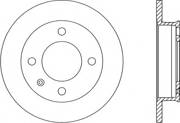 OPEN PARTS BDR1157.10