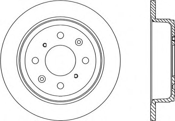 OPEN PARTS BDR1205.10