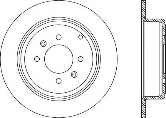 OPEN PARTS BDR1716.10