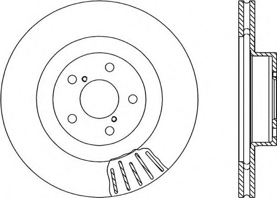 OPEN PARTS BDR1819.20