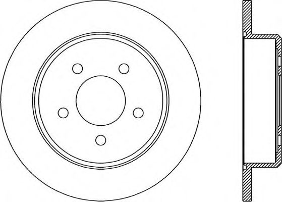 OPEN PARTS BDR1972.10