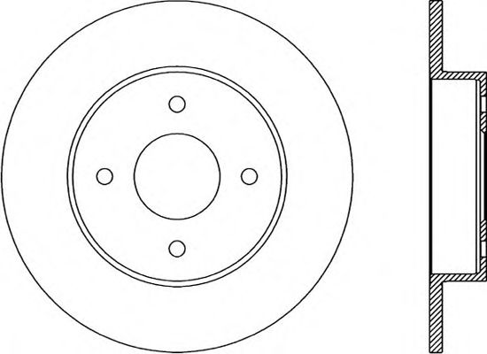 OPEN PARTS BDR1987.10