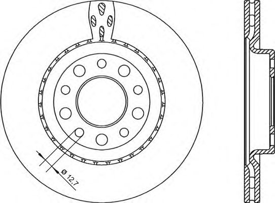 OPEN PARTS BDR2255.20