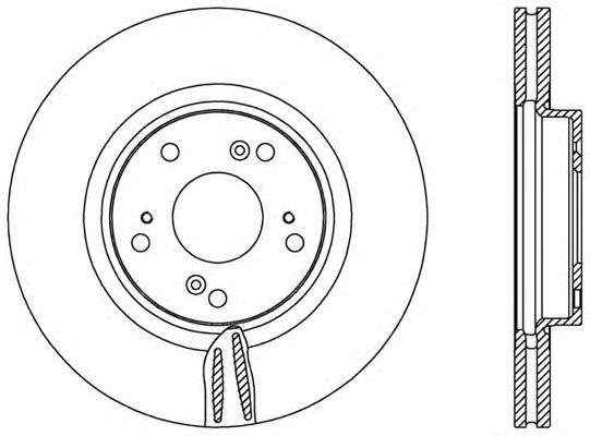 OPEN PARTS BDR2556.20