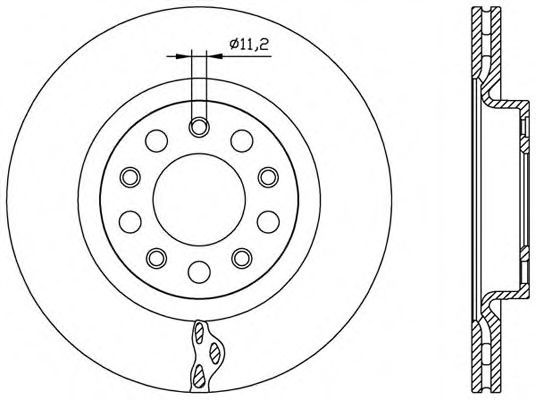 OPEN PARTS BDR2560.20