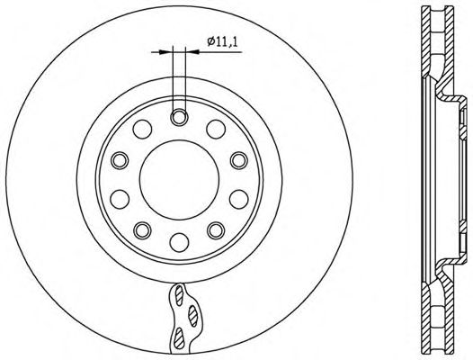 OPEN PARTS BDR2561.20