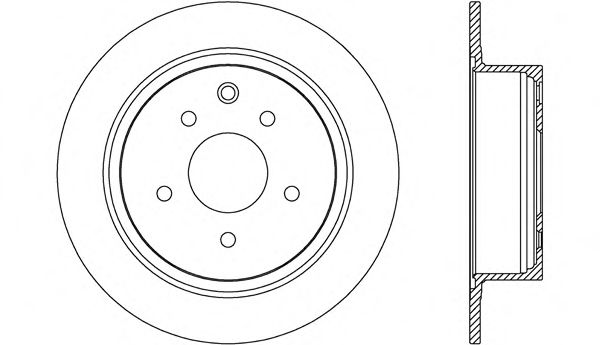 OPEN PARTS BDR2647.10