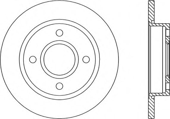 OPEN PARTS BDA1660.10