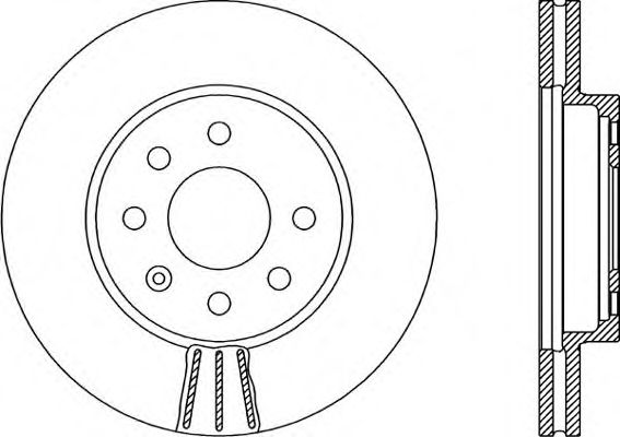 OPEN PARTS BDA1984.20