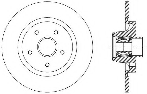 OPEN PARTS BDA2509.30