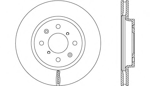 OPEN PARTS BDA2658.20