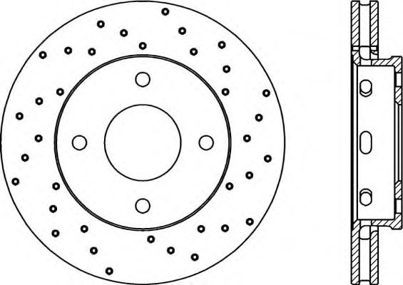 OPEN PARTS BDRS2055.25