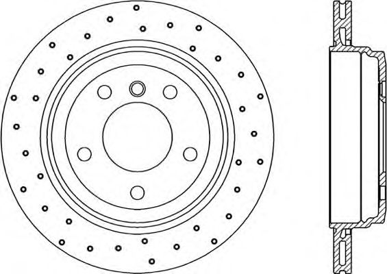 OPEN PARTS BDRS2243.25