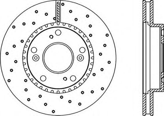 OPEN PARTS BDRS2274.25