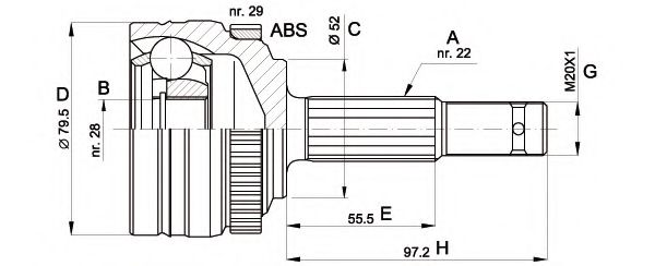 OPEN PARTS CVJ5114.10