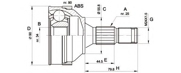 OPEN PARTS CVJ5138.10