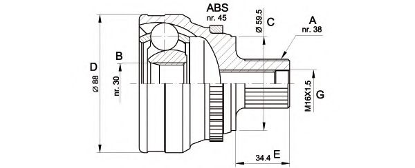 OPEN PARTS CVJ5139.10