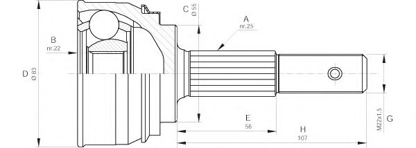 OPEN PARTS CVJ5163.10