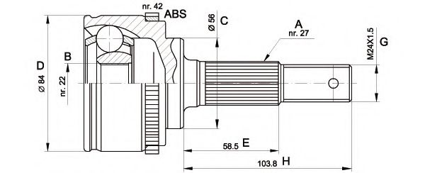 OPEN PARTS CVJ5165.10