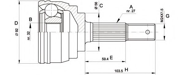 OPEN PARTS CVJ5172.10