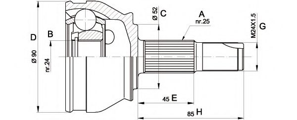 OPEN PARTS CVJ5183.10