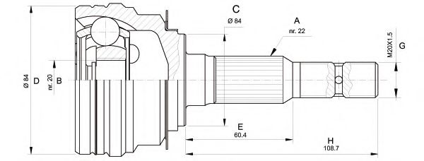 OPEN PARTS CVJ5307.10