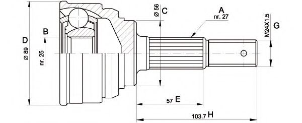 OPEN PARTS CVJ5319.10