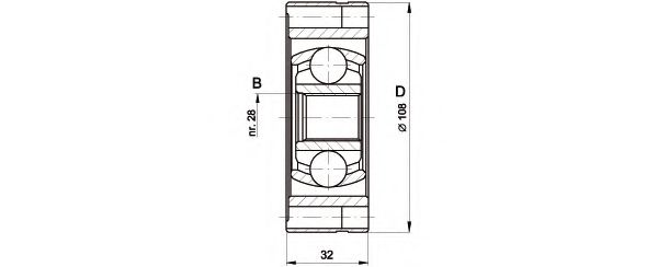 OPEN PARTS CVJ5422.20