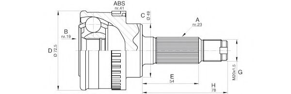 OPEN PARTS CVJ5570.10