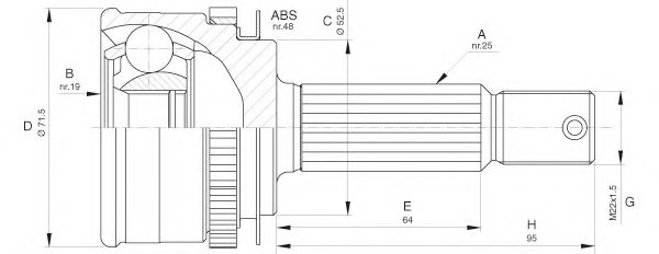 OPEN PARTS CVJ5618.10