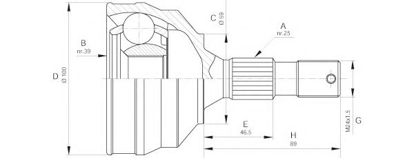 OPEN PARTS CVJ5640.10