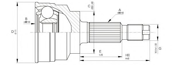 OPEN PARTS CVJ5664.10